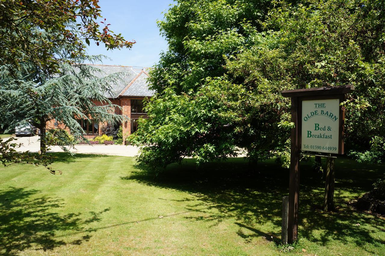 The Olde Barn Bed and Breakfast Lymington Exterior foto